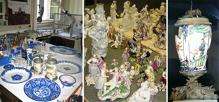 Bild: Einblick in die Keramikwerkstatt