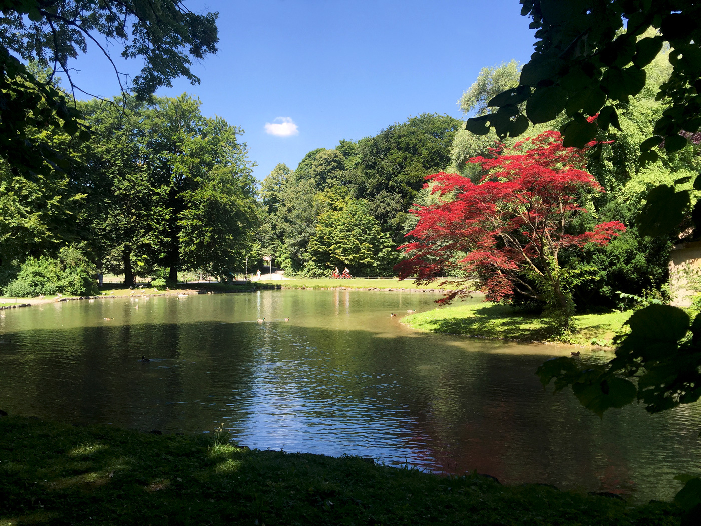 Bayerische Schlosserverwaltung Garten Englischer Garten Munchen