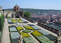 Link zum Fürstengarten auf der Festung Marienberg
