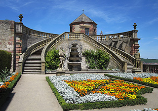 Link zum Fürstengarten auf der Festung Marienberg