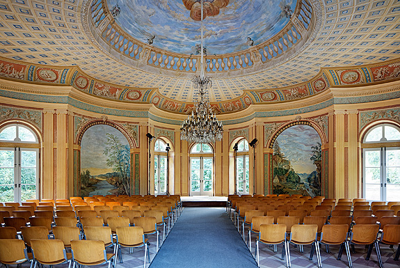 Festsaal (Speisesaal), © Bildarchiv Foto Marburg/Bayerische Schlösserverwaltung/Uwe Gaasch (CbDD) Bild: Festsaal (Speisesaal)