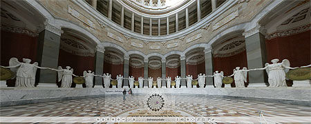 External link to the virtual tour of the Hall of Liberation