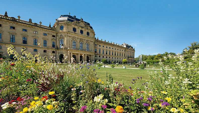 Residenz und Hofgarten Würzburg