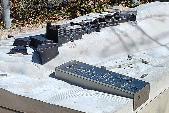 Bild: Tastmodell der Willibaldsburg