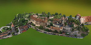 Link zur 3D-Visualisierung "Kaiserburg Nürnberg"
