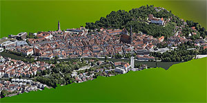Link zur 3D-Visualisierung "Innenstadt Landshut"