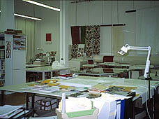 Picture: Workshop of the textile restoration
