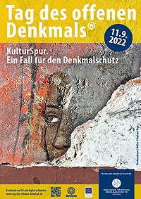 Bild: Plakat der Deutschen Stiftung Denkmalschutz zum Tag des offenen Denkmals 2022