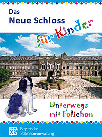 Bild: Titel des Entdeckerhefts "Das Neue Schloss (Bayreuth) für Kinder"